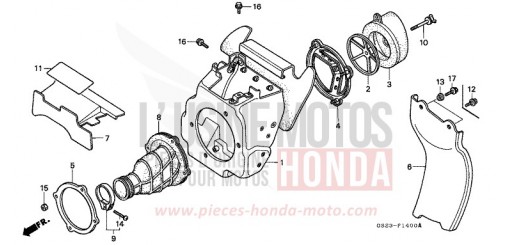 AIR CLEANER CR80RS de 1995